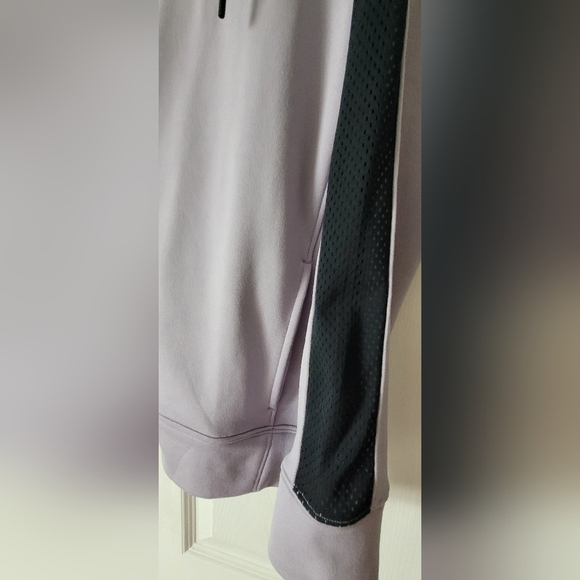 Women's Under Armour Workout Set Hooded Jacket & Leggings Size L & XL Lavender - Picture 4 of 10